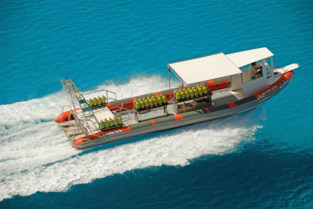 Con la barca ad ossigeno
